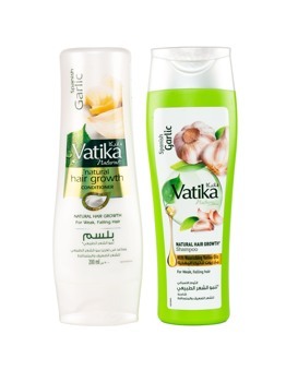 Шампунь кондиционер Dabur Vatika от выпадения волос Чеснок по 200мл